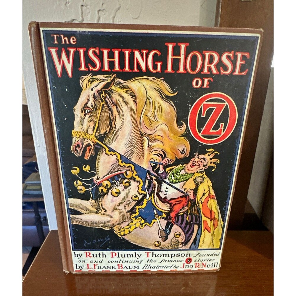 Vintage The Wishing Horse of Oz Hardcover Book Reilly & Lee John R Neill B&W